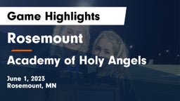 Rosemount  vs Academy of Holy Angels  Game Highlights - June 1, 2023