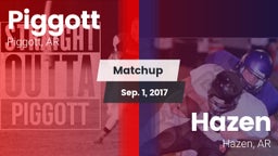 Matchup: Piggott vs. Hazen  2017