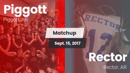 Matchup: Piggott vs. Rector  2017