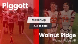 Matchup: Piggott vs. Walnut Ridge  2019