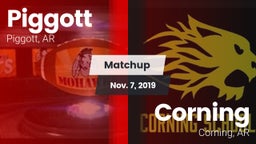 Matchup: Piggott vs. Corning  2019