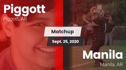 Matchup: Piggott vs. Manila  2020