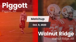 Matchup: Piggott vs. Walnut Ridge  2020