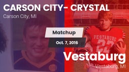 Matchup: Carson City-Crystal vs. Vestaburg  2016