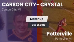 Matchup: Carson City-Crystal vs. Potterville  2016