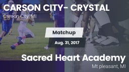 Matchup: Carson City-Crystal vs. Sacred Heart Academy 2017