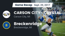 Recap: CARSON CITY- CRYSTAL  vs. Breckenridge  2017