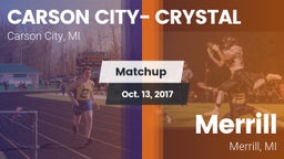 Matchup: Carson City-Crystal vs. Merrill  2017