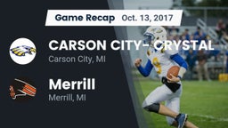 Recap: CARSON CITY- CRYSTAL  vs. Merrill  2017