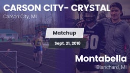 Matchup: Carson City-Crystal vs. Montabella  2018