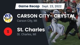 Recap: CARSON CITY- CRYSTAL  vs. St. Charles  2022