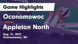 Oconomowoc  vs Appleton North  Game Highlights - Aug. 31, 2019