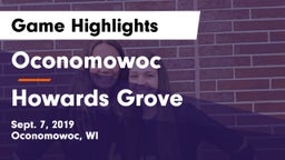 Oconomowoc  vs Howards Grove Game Highlights - Sept. 7, 2019