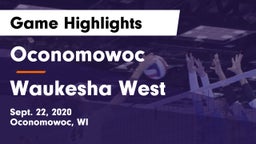 Oconomowoc  vs Waukesha West  Game Highlights - Sept. 22, 2020