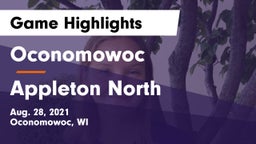 Oconomowoc  vs Appleton North  Game Highlights - Aug. 28, 2021