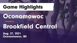 Oconomowoc  vs Brookfield Central  Game Highlights - Aug. 27, 2021