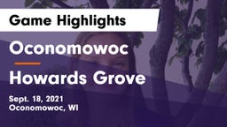 Oconomowoc  vs Howards Grove Game Highlights - Sept. 18, 2021