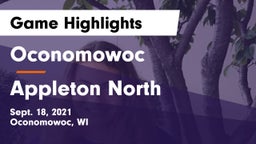 Oconomowoc  vs Appleton North  Game Highlights - Sept. 18, 2021