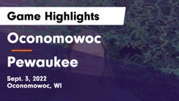 Oconomowoc  vs Pewaukee  Game Highlights - Sept. 3, 2022