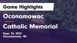 Oconomowoc  vs Catholic Memorial Game Highlights - Sept. 24, 2022