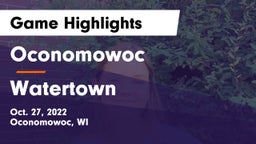 Oconomowoc  vs Watertown  Game Highlights - Oct. 27, 2022
