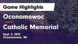 Oconomowoc  vs Catholic Memorial Game Highlights - Sept. 5, 2023