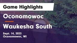 Oconomowoc  vs Waukesha South  Game Highlights - Sept. 14, 2023
