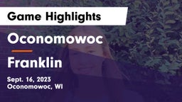 Oconomowoc  vs Franklin Game Highlights - Sept. 16, 2023