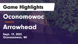 Oconomowoc  vs Arrowhead Game Highlights - Sept. 19, 2023