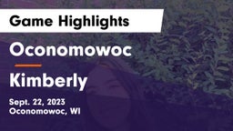 Oconomowoc  vs Kimberly  Game Highlights - Sept. 22, 2023