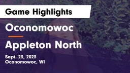 Oconomowoc  vs Appleton North Game Highlights - Sept. 23, 2023