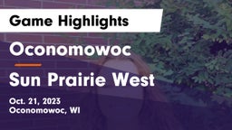 Oconomowoc  vs Sun Prairie West Game Highlights - Oct. 21, 2023