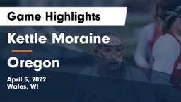 Kettle Moraine  vs Oregon  Game Highlights - April 5, 2022