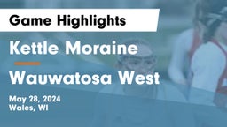 Kettle Moraine  vs Wauwatosa West  Game Highlights - May 28, 2024