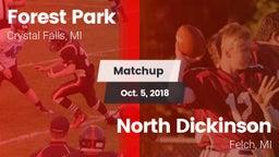 Matchup: Forest Park vs. North Dickinson  2018