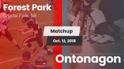 Matchup: Forest Park vs. Ontonagon 2018