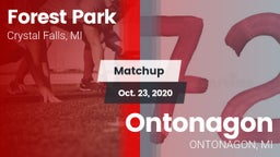 Matchup: Forest Park vs. Ontonagon 2020