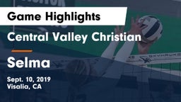 Central Valley Christian vs Selma  Game Highlights - Sept. 10, 2019