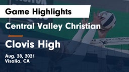Central Valley Christian vs Clovis High  Game Highlights - Aug. 28, 2021