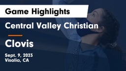 Central Valley Christian vs Clovis Game Highlights - Sept. 9, 2023