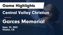 Central Valley Christian vs Garces Memorial Game Highlights - Sept. 23, 2023