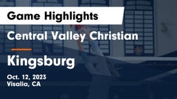 Central Valley Christian vs Kingsburg  Game Highlights - Oct. 12, 2023