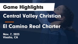 Central Valley Christian vs El Camino Real Charter Game Highlights - Nov. 7, 2023