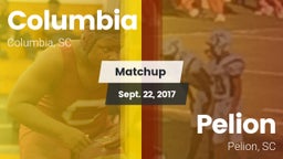 Matchup: Columbia vs. Pelion  2017