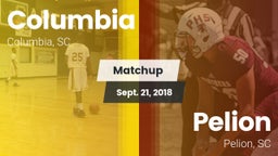 Matchup: Columbia vs. Pelion  2018