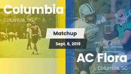 Matchup: Columbia vs. AC Flora  2019