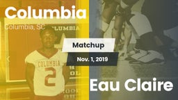 Matchup: Columbia vs. Eau Claire 2019