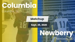 Matchup: Columbia vs. Newberry  2020
