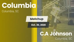 Matchup: Columbia vs. C.A Johnson  2020
