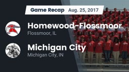 Recap: Homewood-Flossmoor  vs. Michigan City  2017